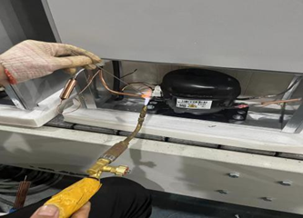 compressor welding process